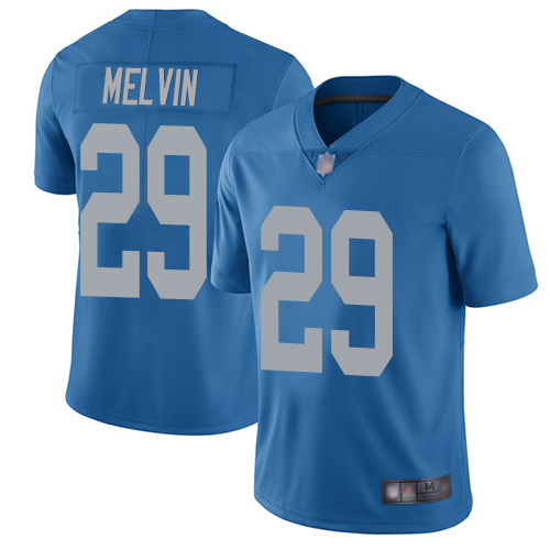 Detroit Lions Limited Blue Men Rashaan Melvin Alternate Jersey NFL Football #29 Vapor Untouchable